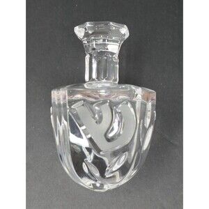 Rosenthal 24% Lead Crystal Judaica Dreidel Made in Germany